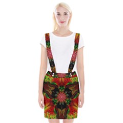 Artwork Art Fractal Flower Design Braces Suspender Skirt