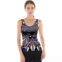 Abstract Art Artwork Fractal Design Art Pattern Tank Top by Pakrebo