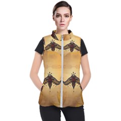 Abstract Decorative Design, Mandala Women s Puffer Vest by FantasyWorld7