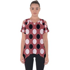 Dot 2 Dot Four Cut Out Side Drop Tee by impacteesstreetwearsix