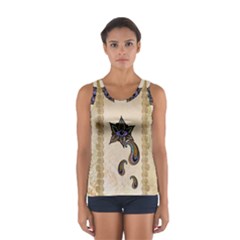 The Fantasy Eye, Mandala Design Sport Tank Top  by FantasyWorld7