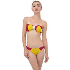 Colorado State Flag Symbol Classic Bandeau Bikini Set by FlagGallery