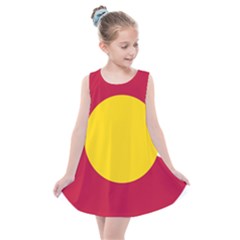 Colorado State Flag Symbol Kids  Summer Dress by FlagGallery