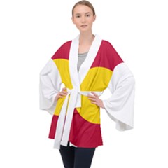 Colorado State Flag Symbol Velvet Kimono Robe by FlagGallery