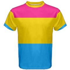 Pansexual Pride Flag Men s Cotton Tee by lgbtnation