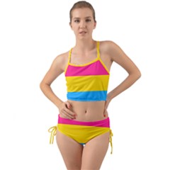 Pansexual Pride Flag Mini Tank Bikini Set by lgbtnation