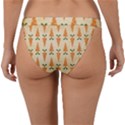 Patter Carrot Pattern Carrot Print Band Bikini Bottom View2