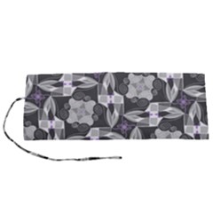 Ornament Pattern Background Roll Up Canvas Pencil Holder (s)