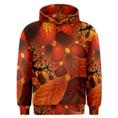 Leaf Autumn Nature Background Men s Overhead Hoodie by Pakrebo