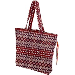 Navajo 2 Drawstring Tote Bag by ArtworkByPatrick