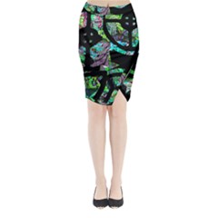 Design 11 Midi Wrap Pencil Skirt by TajahOlsonDesigns