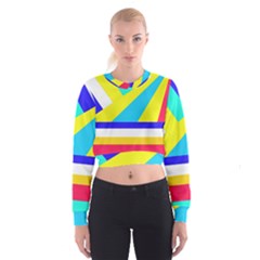 Down Spiral Cropped Sweatshirt by impacteesstreetwearsix