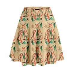 Fox High Waist Skirt