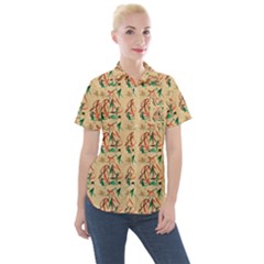 Fox Women s Short Sleeve Pocket Shirt