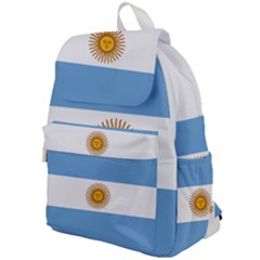 Argentina Flag Top Flap Backpack by FlagGallery