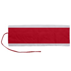 Costa Rica Flag Roll Up Canvas Pencil Holder (m) by FlagGallery