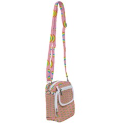 Pride Rainbow Flag Pattern Shoulder Strap Belt Bag by Valentinaart