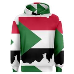 Sudan Flag Map Geography Outline Men s Overhead Hoodie by Sapixe