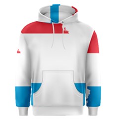 Luxembourg Country Europe Flag Men s Pullover Hoodie by Sapixe