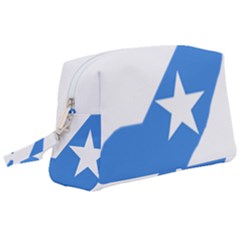 Somalia Flag Map Geography Outline Wristlet Pouch Bag (large)