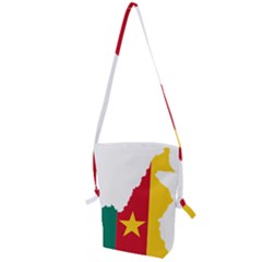 Cameroon Flag Map Geography Folding Shoulder Bag by Sapixe