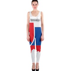 Slovakia Country Europe Flag One Piece Catsuit by Sapixe