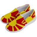 Macedonia Country Europe Flag Women s Lightweight Slip Ons View2