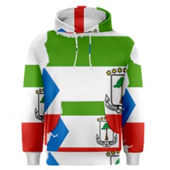 Equatorial Guinea Flag Map Men s Pullover Hoodie by Sapixe