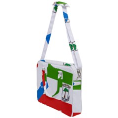 Equatorial Guinea Flag Map Cross Body Office Bag by Sapixe