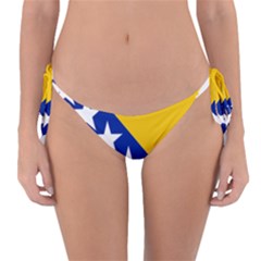 Bosnia And Herzegovina Country Reversible Bikini Bottom by Sapixe