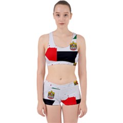 Borders Country Flag Geography Map Work It Out Gym Set by Sapixe