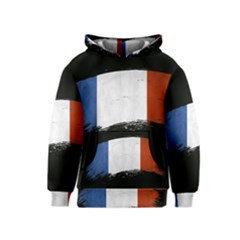 Flag France Flags French Country Kids  Pullover Hoodie by Sapixe