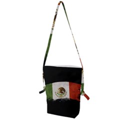 Flag Mexico Country National Folding Shoulder Bag by Sapixe