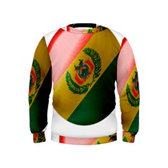 Bolivia Flag Country National Kids  Sweatshirt by Sapixe