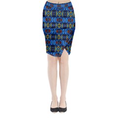 E 3 Midi Wrap Pencil Skirt by ArtworkByPatrick