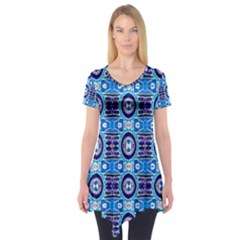 E 6 1 Short Sleeve Tunic  by ArtworkByPatrick