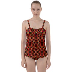 Rby 31 Twist Front Tankini Set