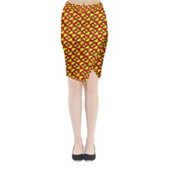 Rby 37 Midi Wrap Pencil Skirt by ArtworkByPatrick