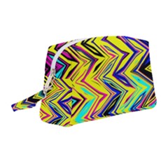 Mycolorfulchevron Wristlet Pouch Bag (medium) by designsbyamerianna