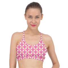 Sakura Flower Pattern Basic Training Sports Bra by Pakrebo