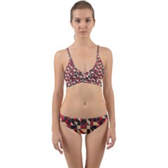 Pattern Textiles Wrap Around Bikini Set by HermanTelo