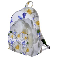 Flowers Camellia Bluebells Fragrant The Plain Backpack by Pakrebo