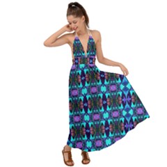 J 3 Backless Maxi Beach Dress by ArtworkByPatrick