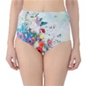 Floral Bouquet Classic High-Waist Bikini Bottoms View1