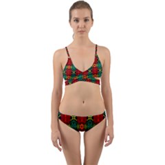 K 4 Wrap Around Bikini Set