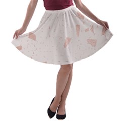 Blank Color A-line Skater Skirt by HermanTelo