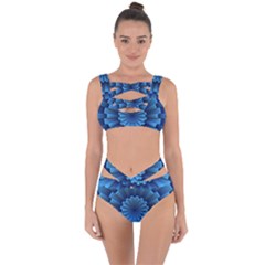 Mandala Background Texture Bandaged Up Bikini Set 