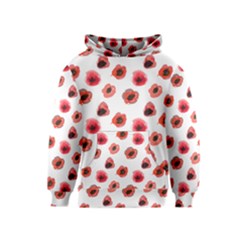 Poppies Kids  Pullover Hoodie by scharamo