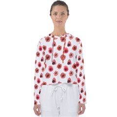 Poppies Women s Slouchy Sweat by scharamo