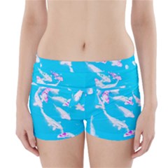 Koi Carp Scape Boyleg Bikini Wrap Bottoms by essentialimage